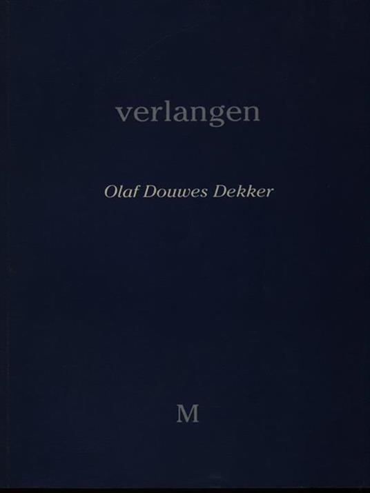 Verlangen - Olaf Douwes Dekker - copertina