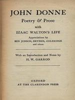 John Donne Poetry & prose