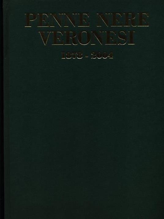 Penne nere veronesi 1878-2004 - copertina