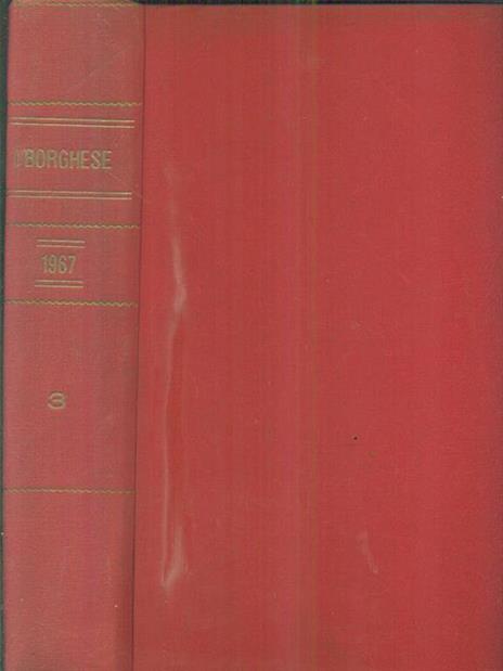 Il borghese 1967 - 3 ( da Luglio a settembre 1967) - copertina