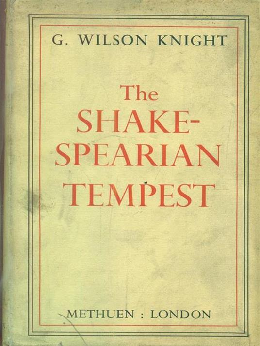 The Shakesperian Tempest - G. Knight - copertina