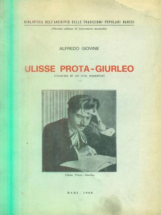 Ulisse Prota-Giurleo - Alfredo Giovine - copertina
