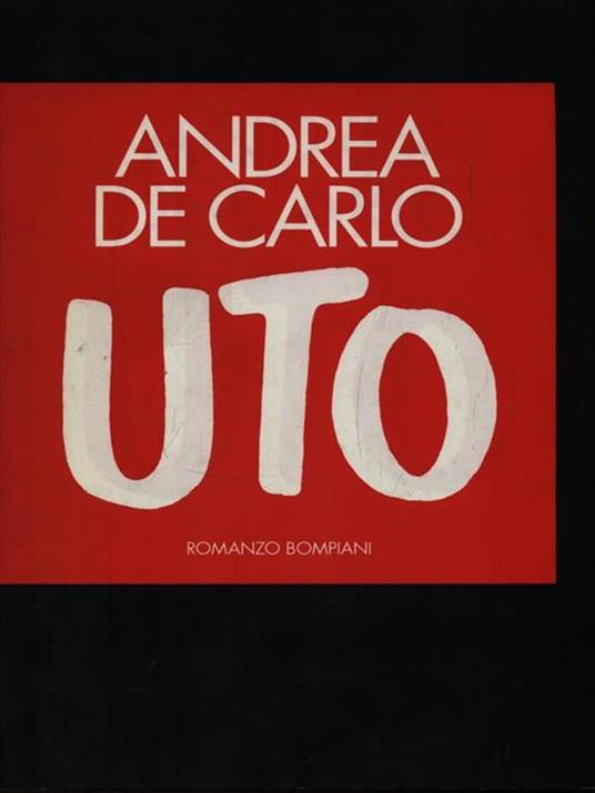 Uto - Andrea De Carlo - copertina