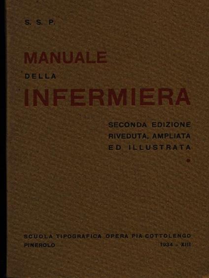 Manuale della infermiera - copertina