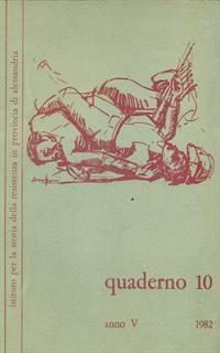 Quaderno 10. anno V 1982 - 2