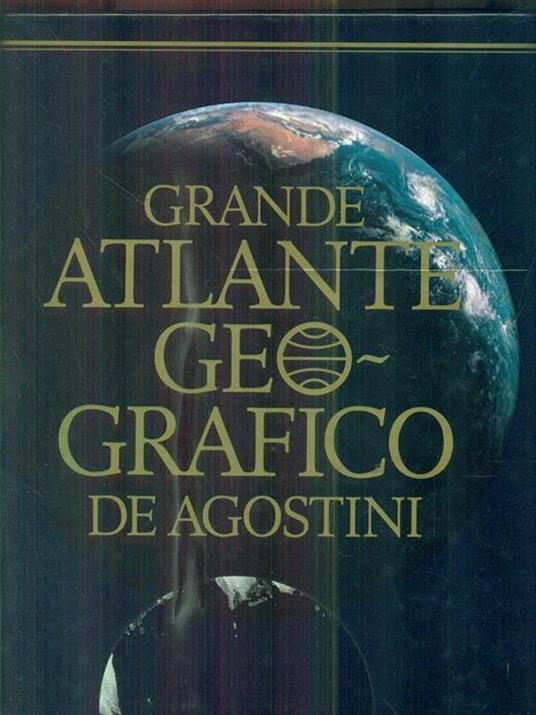 Grande Atlante Geografico De Agostini. - copertina