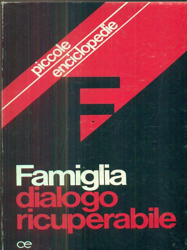 Famiglia dialogo ricuperabile