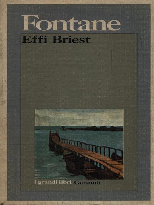 Effi Briest - Theodor Fontane - copertina