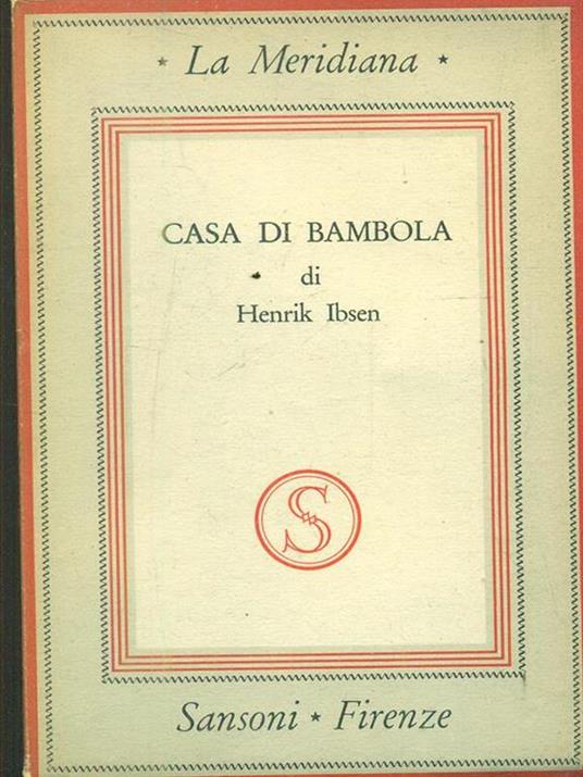 Casa di bambola - Henrik Ibsen - copertina