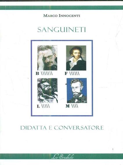 Sanguineti - Marco Innocenti - copertina