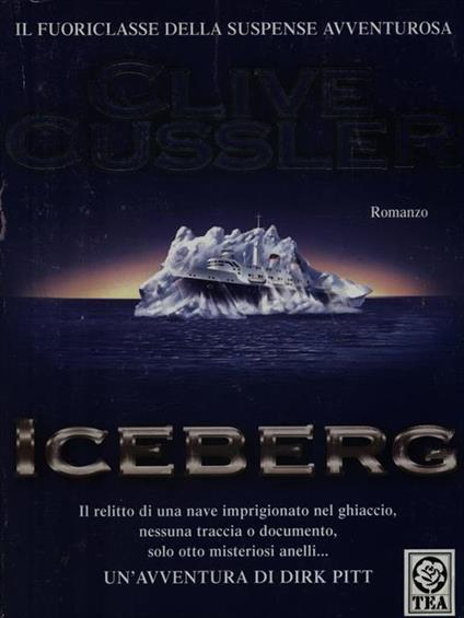 Iceberg - Clive Cussler - copertina