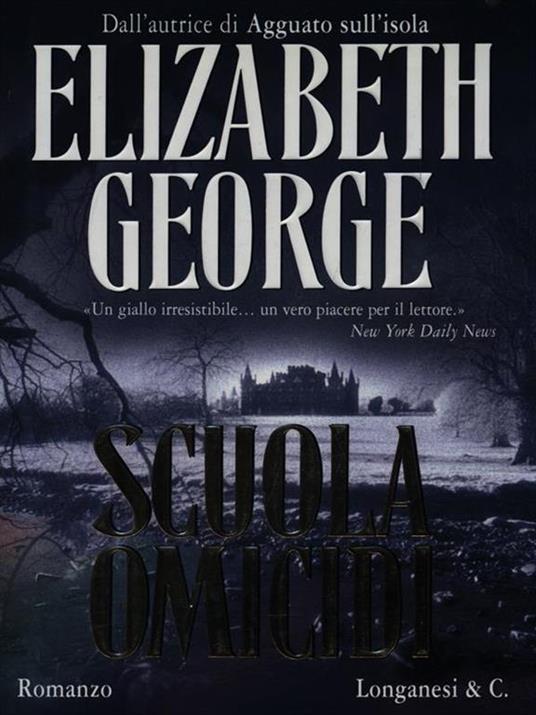 Scuola omicidi - Elizabeth George - copertina