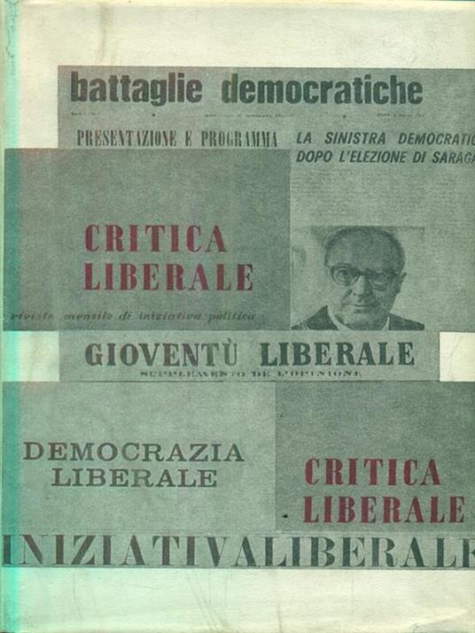 Critica liberale - 2vv - Gian Piero Orsello - copertina