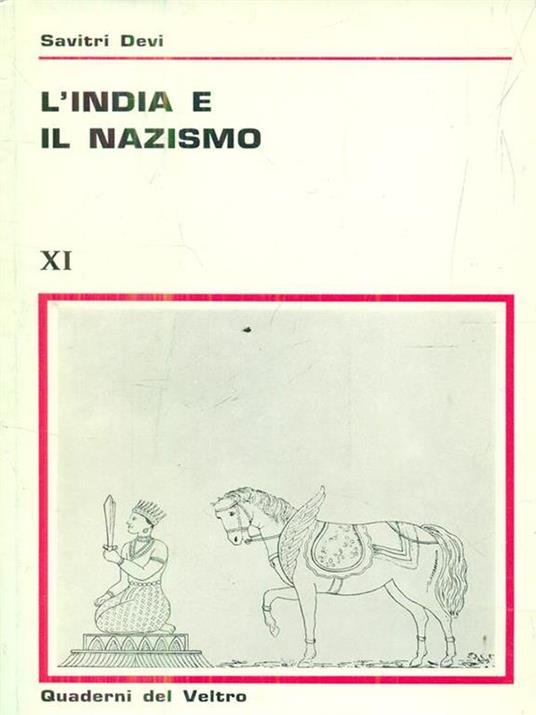 L' India e il nazismo - Savitri Devi - copertina