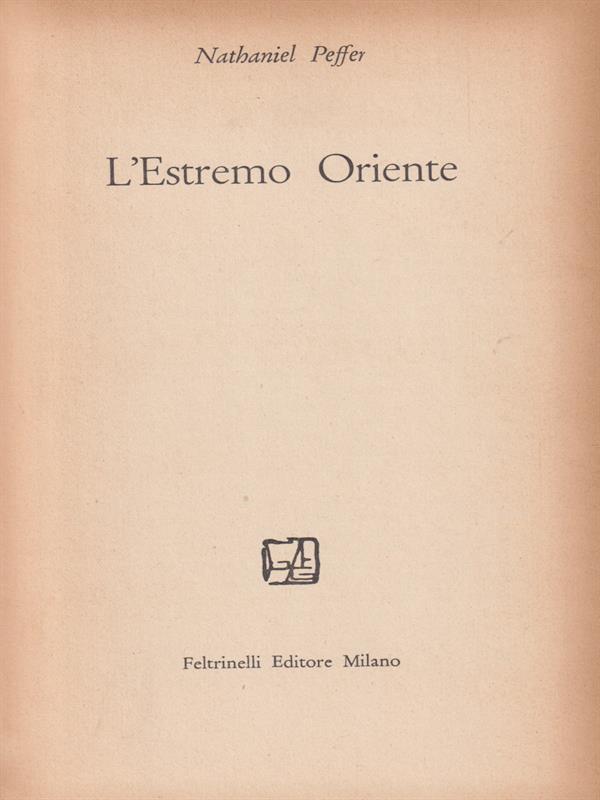 L' Estremo Oriente