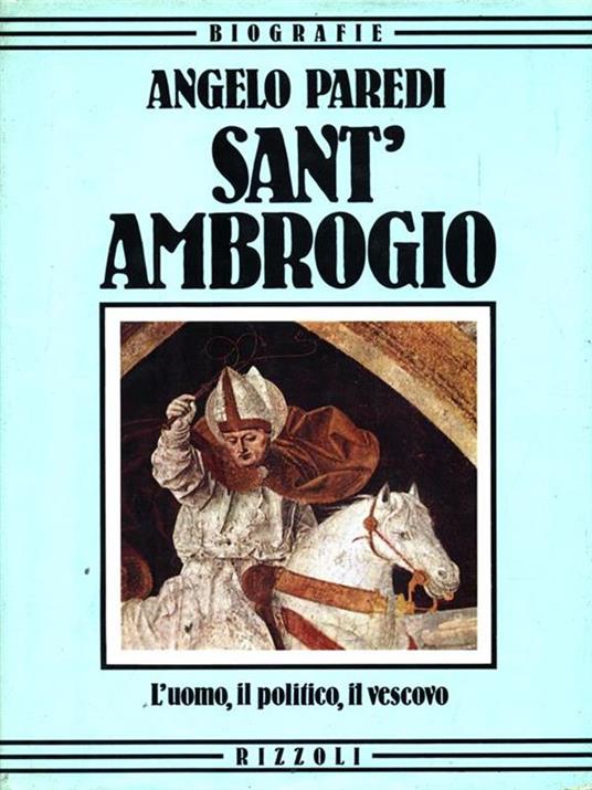Sant'Ambrogio - Angelo Paredi - copertina