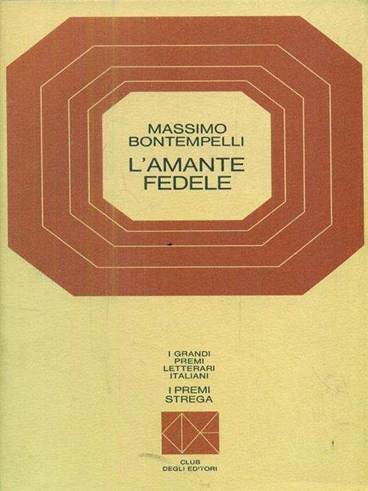 L' amante fedele - Massimo Bontempelli - copertina