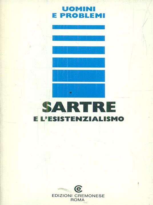 Sartre e l'esistenzialismo - copertina