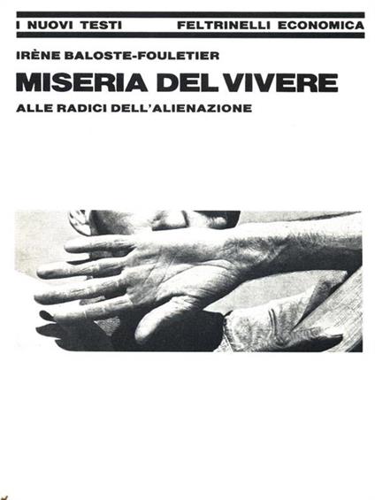 Miseria del vivere - copertina