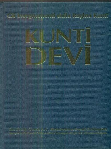 Kunti Devi - Swami Prabhupada Bhaktivedanta - copertina