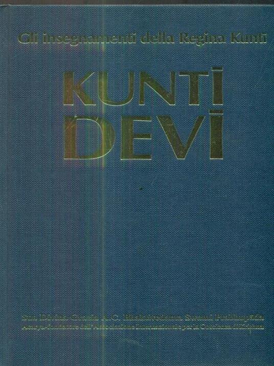 Kunti Devi - Swami Prabhupada Bhaktivedanta - copertina