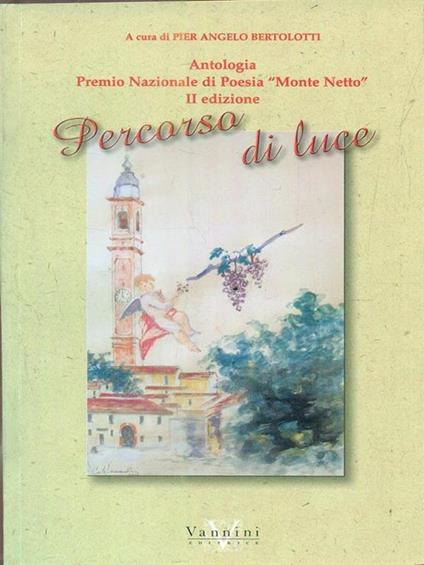 Percorso di luce - Pier Angelo Bertolotti - copertina