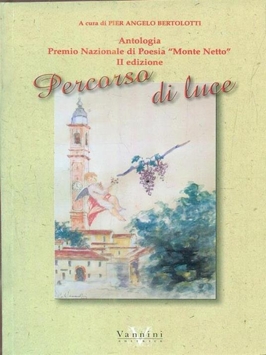 Percorso di luce - Pier Angelo Bertolotti - copertina