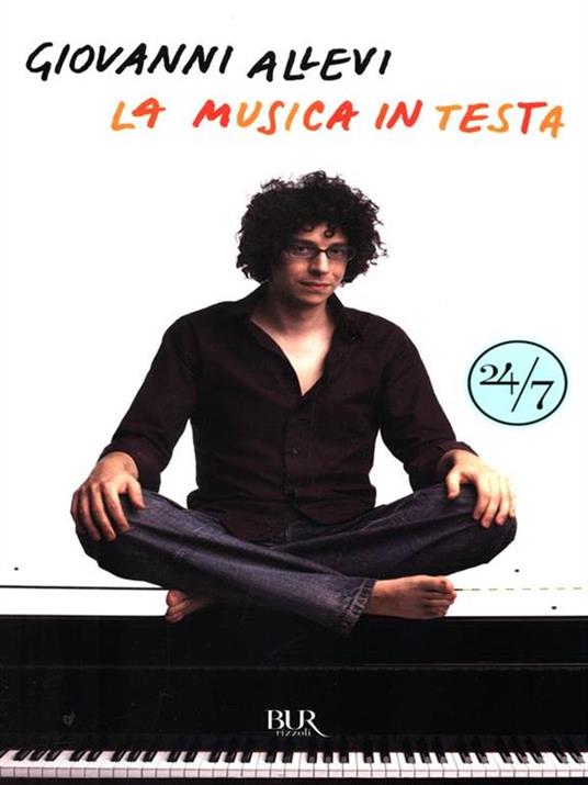 La musica in testa - Giovanni Allevi - copertina