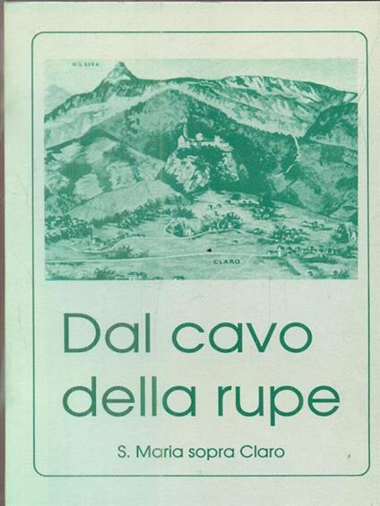 Dal cavo della rupe - copertina