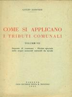 Come si applicano i tributi comunali vol VII