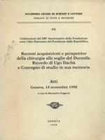 Recenti acquisizioni e prospettive della chiururgia alle soglie del Duemila