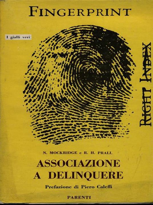Associazione a delinquere - copertina