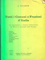 Tutti i Comuni e Frazioni d'Italia