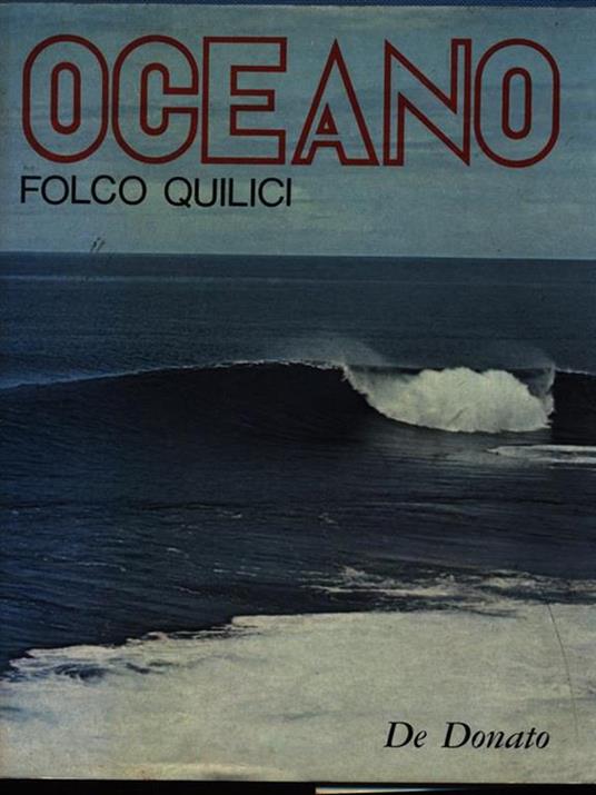 Oceano - Folco Quilici - copertina