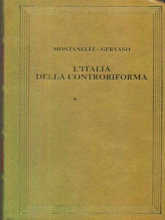Italia della controriforma - copertina