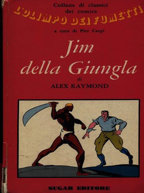 Jim della giungla - Alex Raymond - copertina