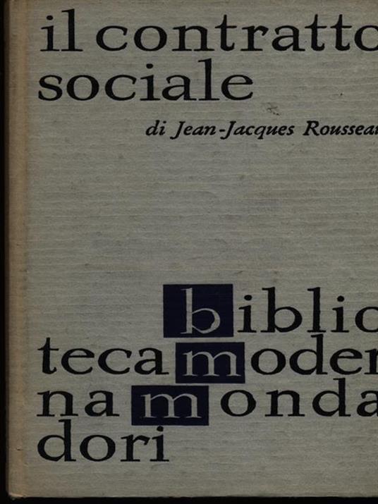 Il contratto sociale - Jean-Jacques Rousseau - 5