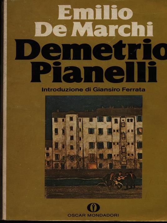 Demetrio Pianelli - Emilio De Marchi - copertina