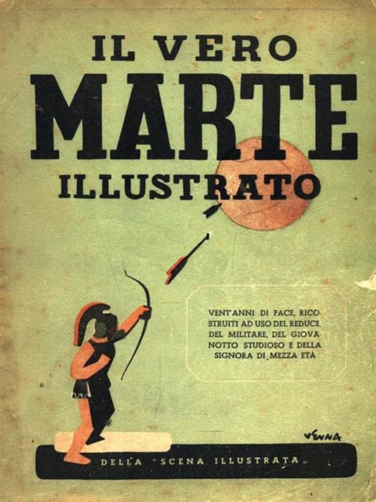 vero Marte illustrato. 1941 XIX - copertina