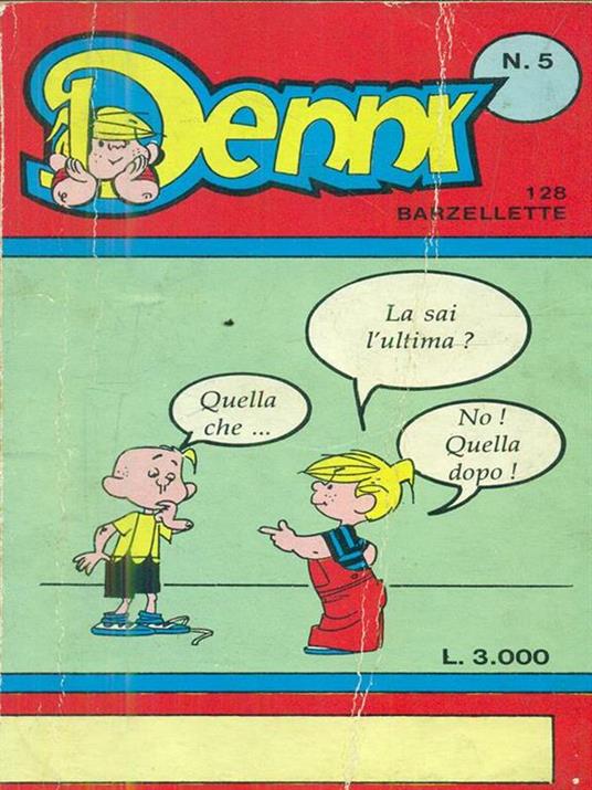 Denny. Numero 5: 128 barzellette - copertina