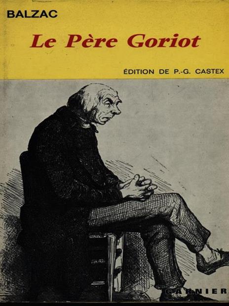 Le pere Goriot - Honoré de Balzac - copertina