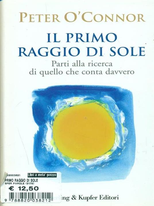 Il primo raggio di sole - Peter O'Connor - copertina