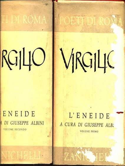L' Eneide. 2 Volumi - Publio Virgilio Marone - copertina
