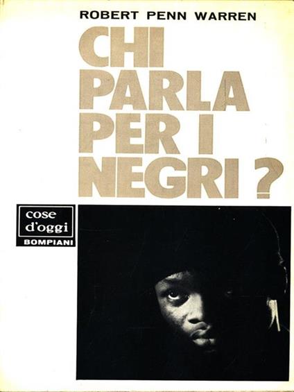 Chi parla per i negri? - Robert Penn Warren - copertina