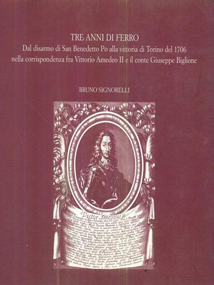 Tre anni di ferro - Bruno Signorelli - copertina