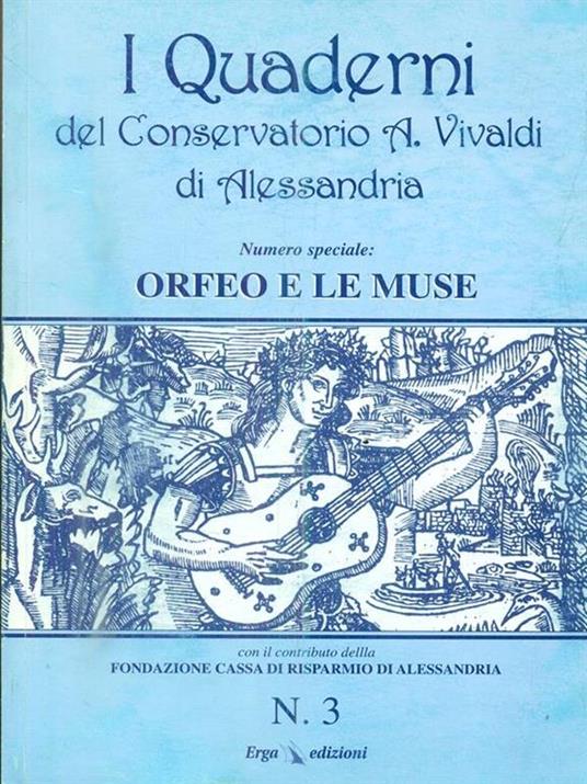 I quaderni del Conservatorio A.Vivaldi di Alessandria. Numero Speciale N.3 - copertina