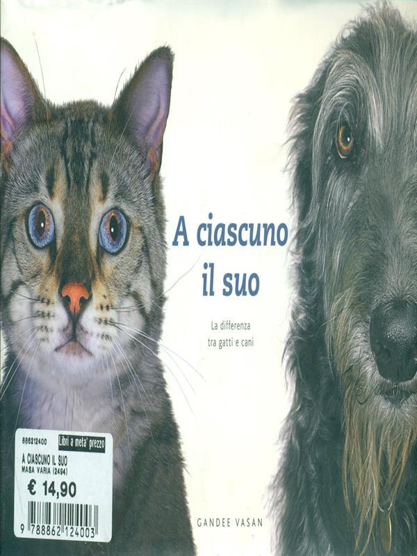 A ciascuno il suo. La differenza tra gatti e cani