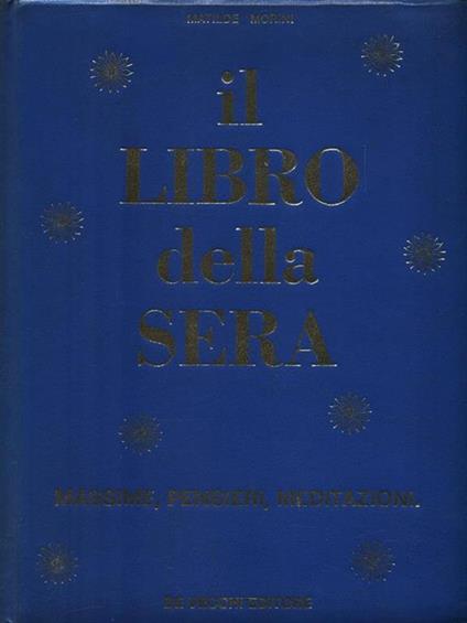 Il libro della sera - Matilde Morini - copertina