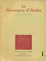 La rassegna d'Italia numero 1. gennaio 1948