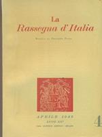 La rassegna d'Italia numero 4. aprile 1948